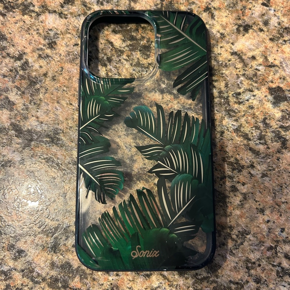Sonix Green Tropical Leaf Phone Case
